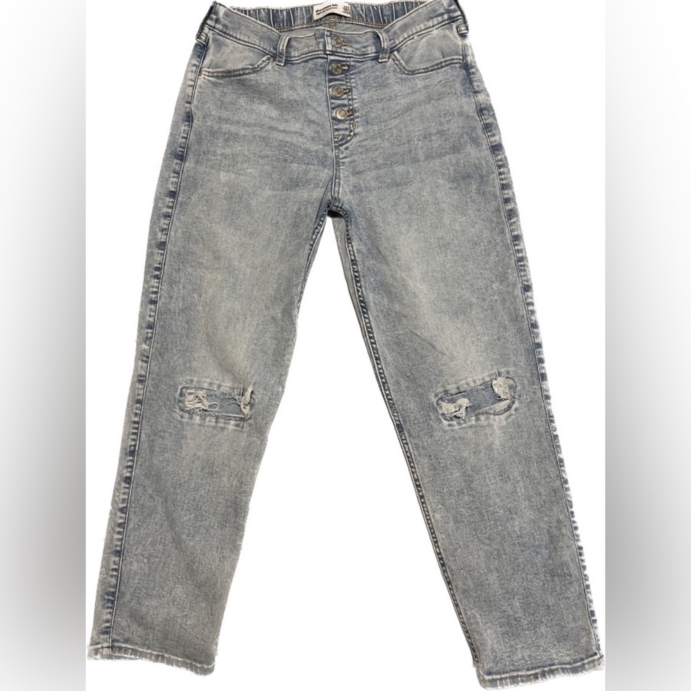 Abercrombie kids high-rise mini mom